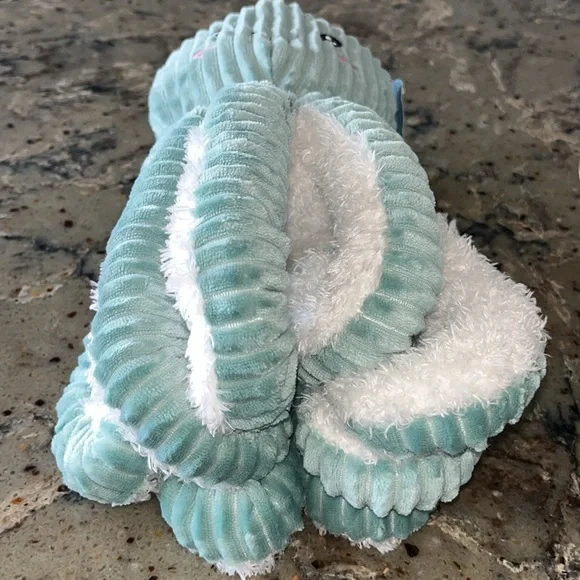 NWT Spark Create Imagine Octopus Plush w/ Rattle, Ages 0+ Teal & White Baby Toy - Picture 5 of 10